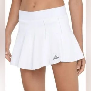 Adidas Barricade White Tennis Skirt
